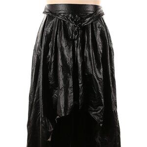 Venus Faux Leather Hi-Lo Skirt Size 22